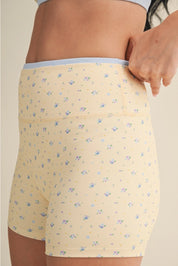 Buttercup Bloom Biker Shorts