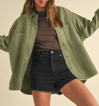 Jane Denim Shacket
