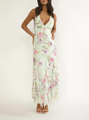 Flora Cascade Maxi Dress