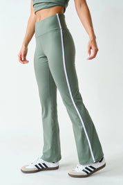 The Momentum Flare Legging Olive