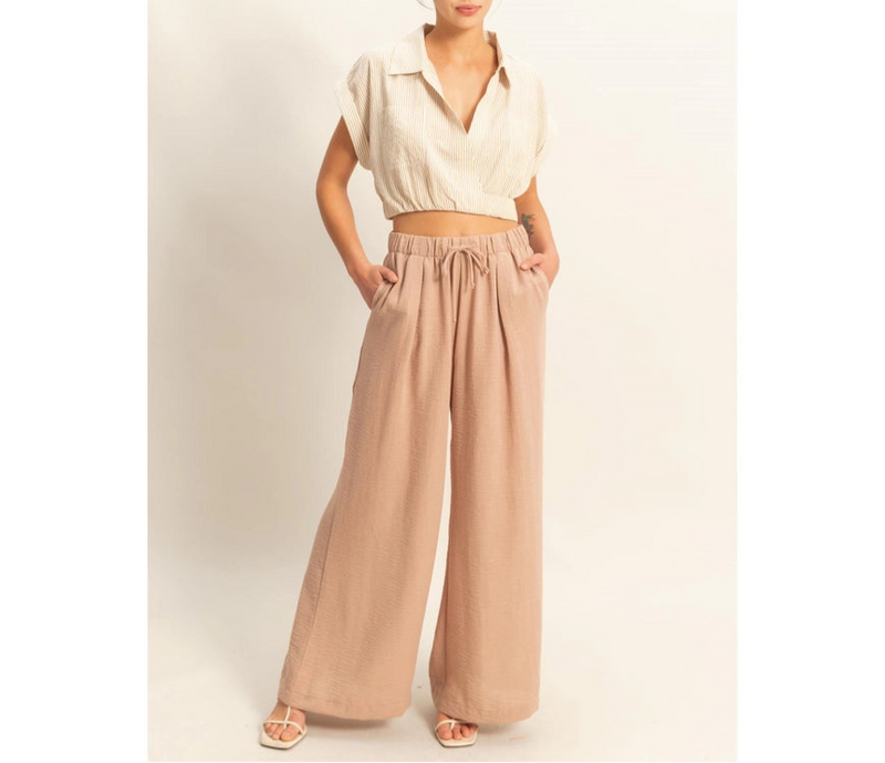 Trinity Stripped Crop Top