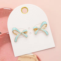 Bow Stud Earrings