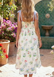 Tea Garden Tie Strap Dress