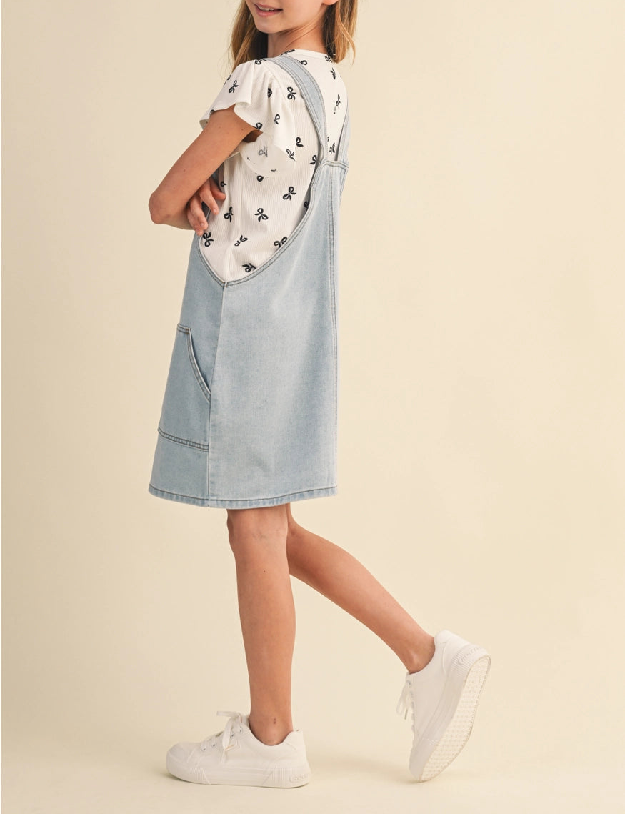 Tween Darling Overall Dress