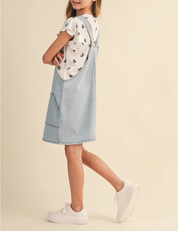 Tween Darling Overall Dress