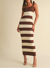 Mariana Stripe Midi Dress