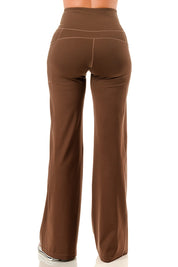 Julianna Brown Flare Yoga Pants