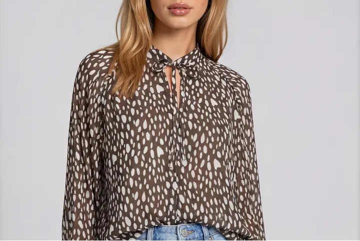 The Mila Printed Blouse