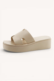 Luck Semi Platform Sandal Ivory