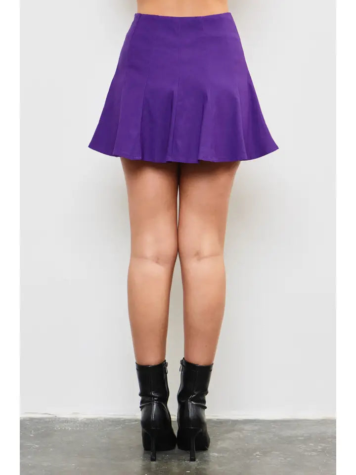 Faith Flared Skort