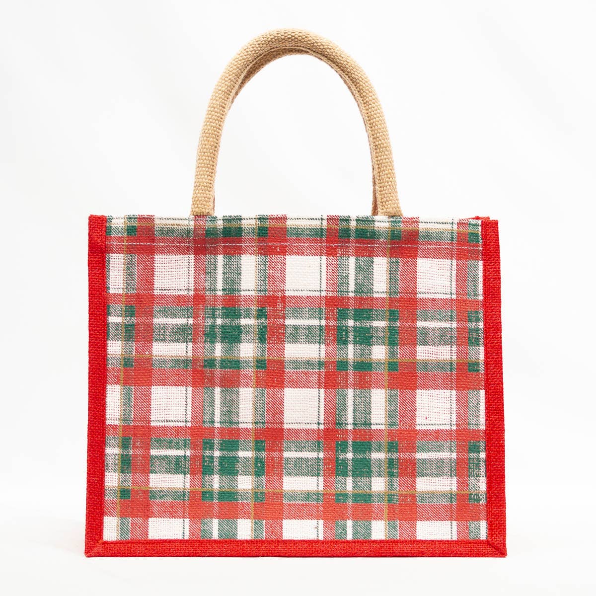 Mansfield Plaid Gift Tote