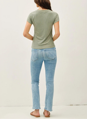 The Everyday Rib Tee Sage