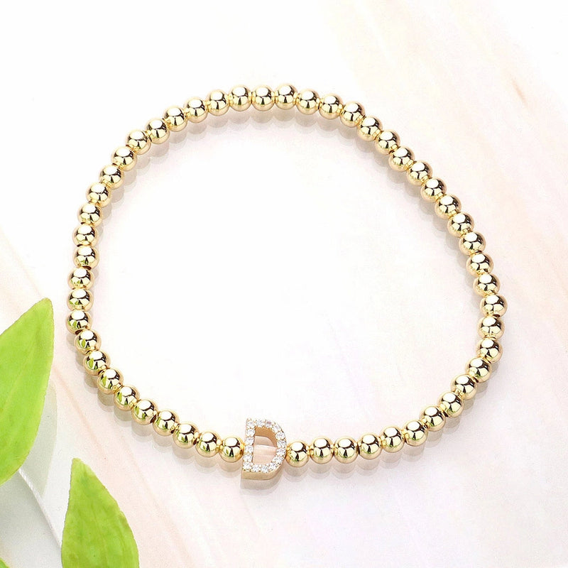 Initial Stretch Bracelet