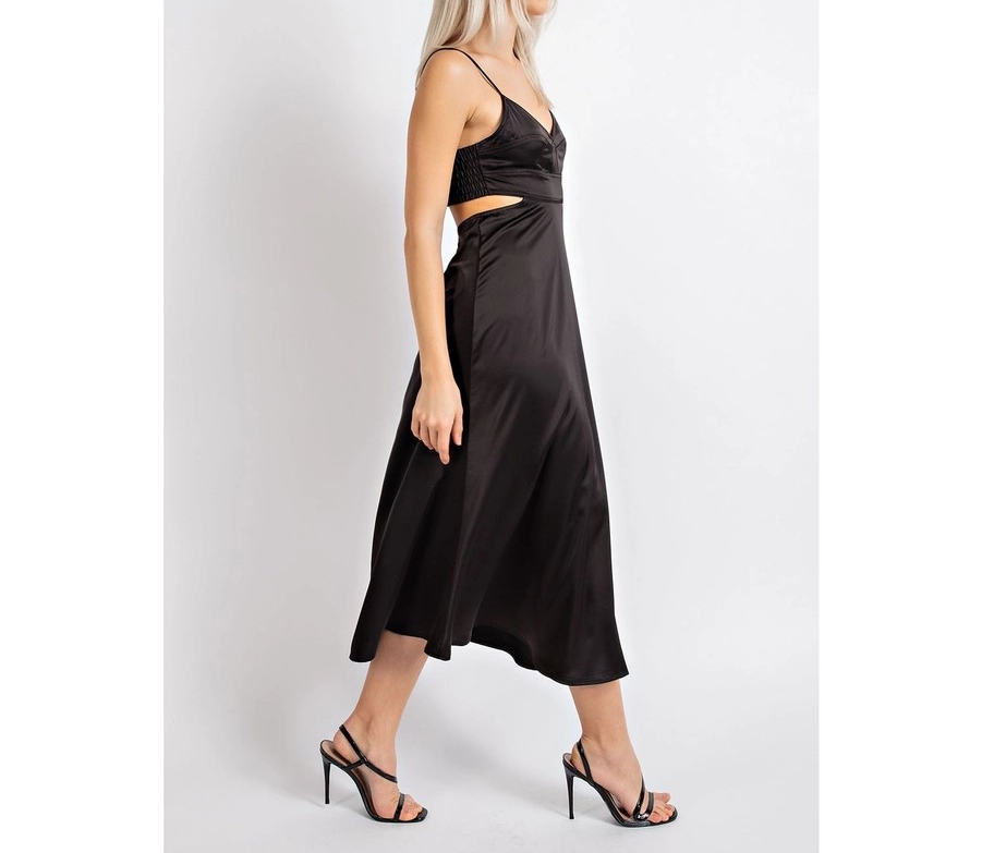 Serena Satin Maxi Dress