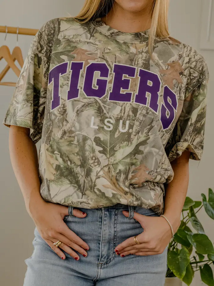 LSU Tigers Camo Tee
