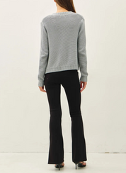 The Everyday Knit Cardigan Slate