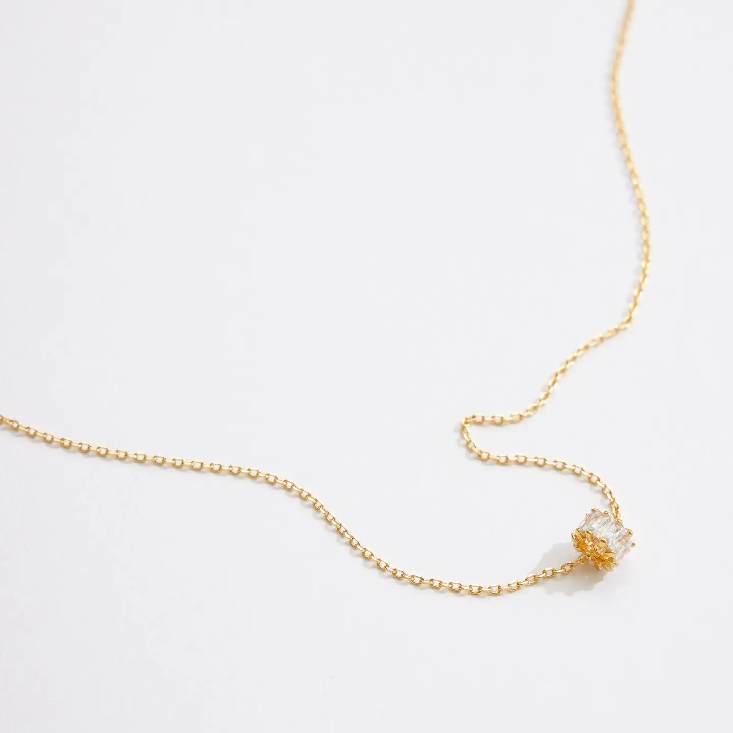 Liora Crystal Charm Necklace