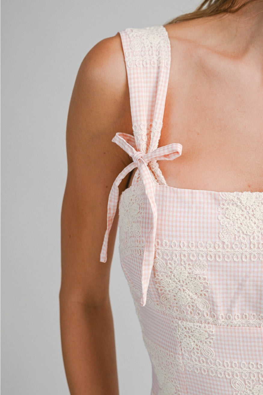 Sweetheart Gingham Dress