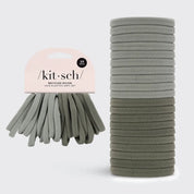 Nylon Eucalyptus Hair Ties 20pc