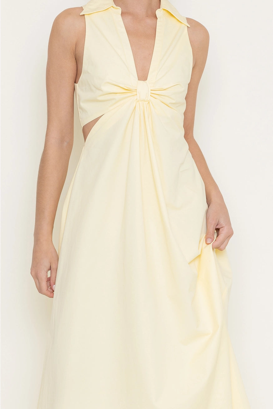 Sunbeam Halter Dress