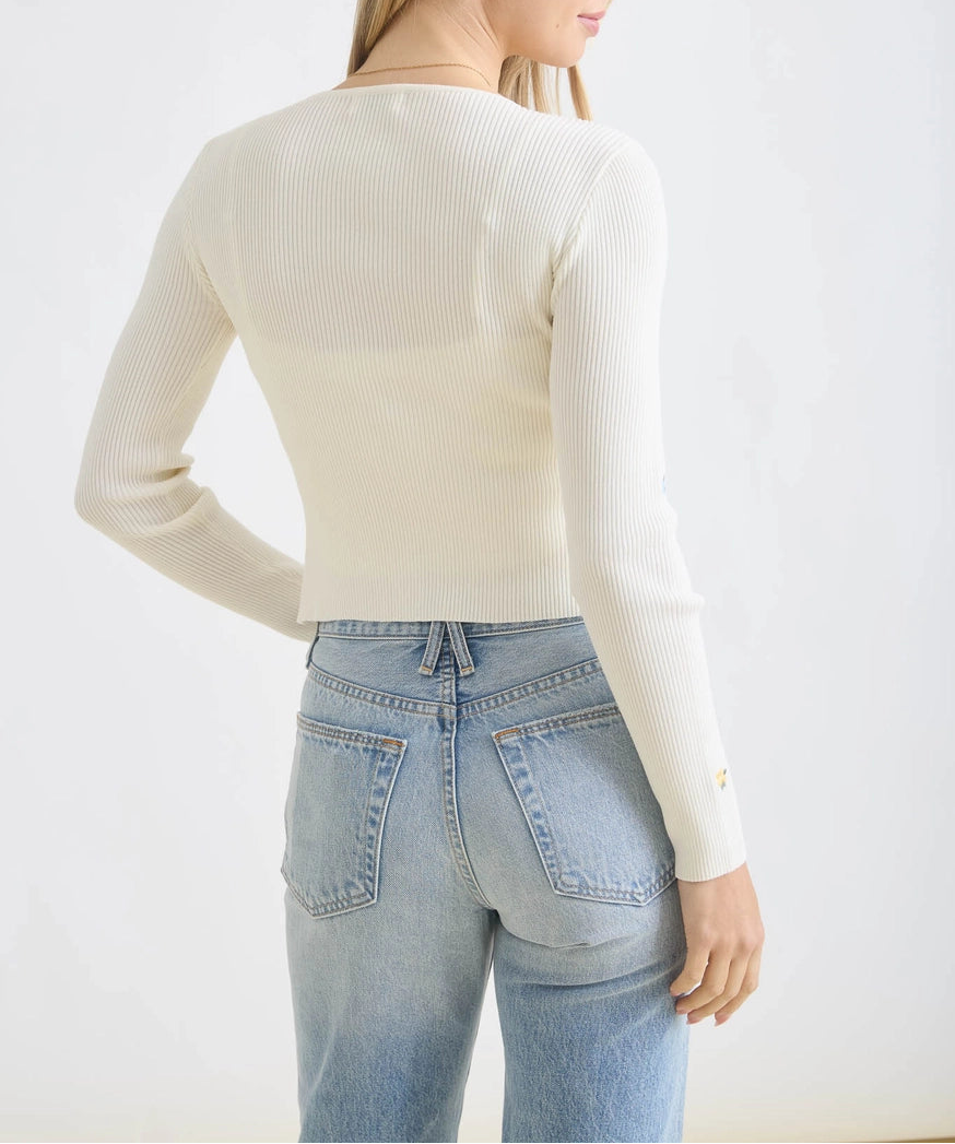 The Bloom Tie Cardigan