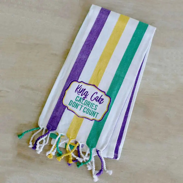 King Cake Hand Towel