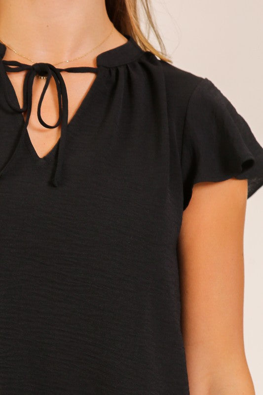 The Audrey Flutter Top