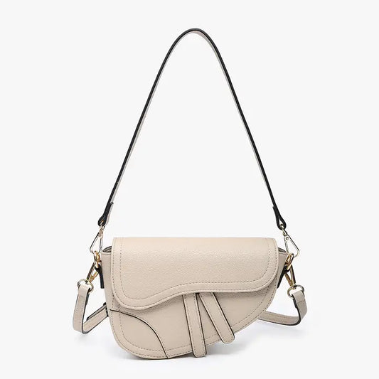 Marisol Asymmetrical Crossbody/Saddle Bag