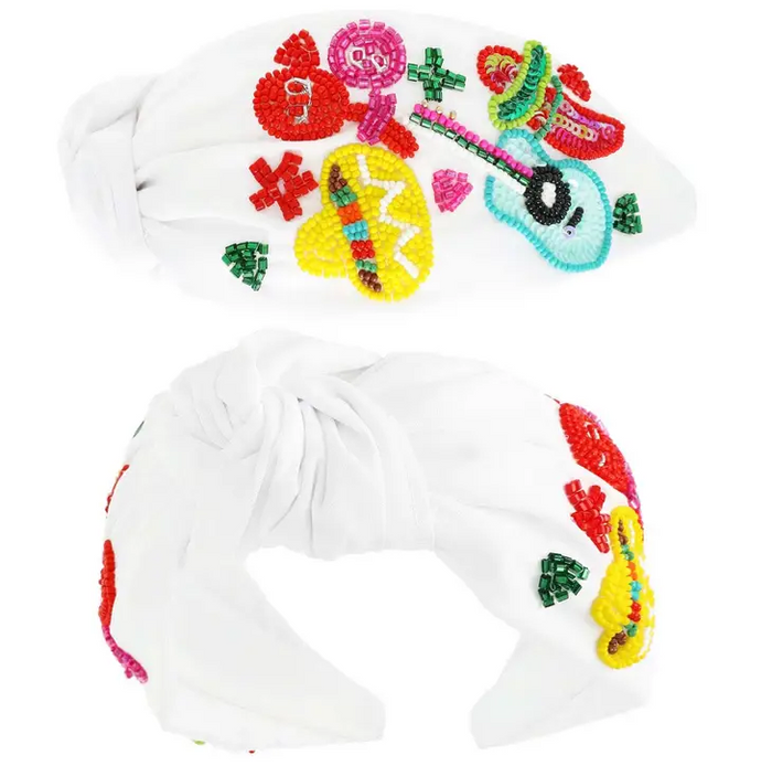 Cinco De Mayo Beaded Headband