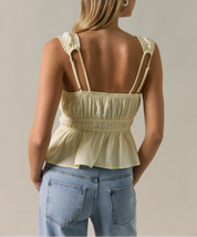 Sweet Magnolia Peplum Tank