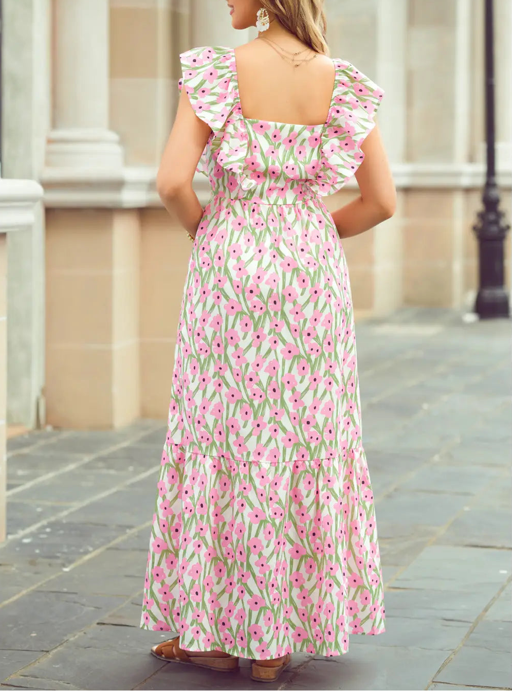 The Pink Petal Maxi Dress