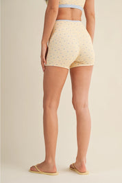 Buttercup Bloom Biker Shorts