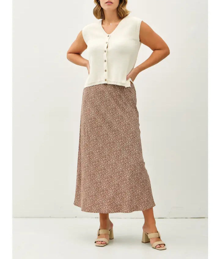 Curvy Melody Midi Skirt