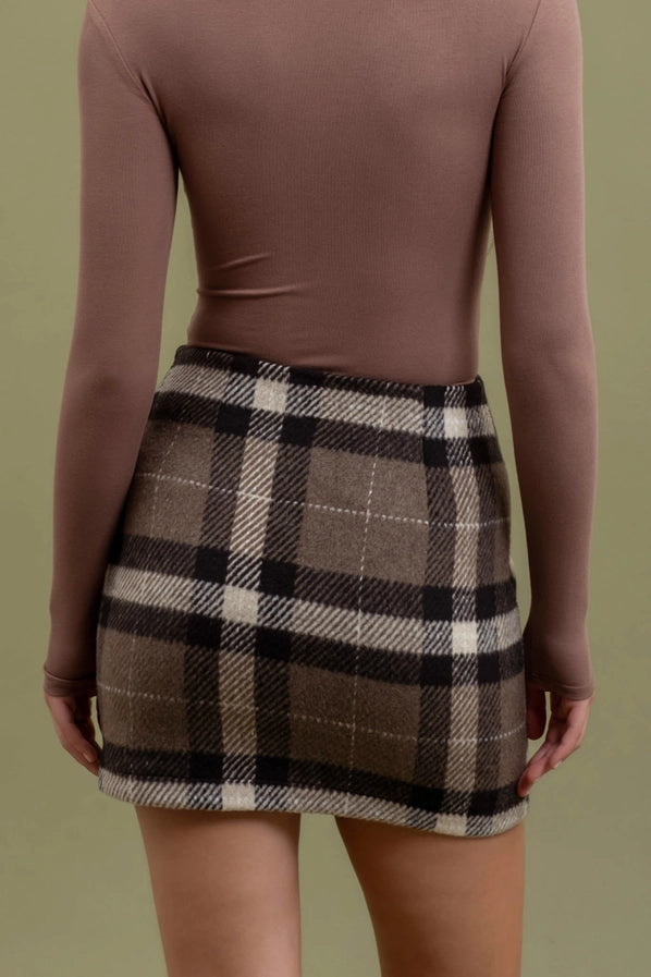 Parker Plaid Mini Skirt