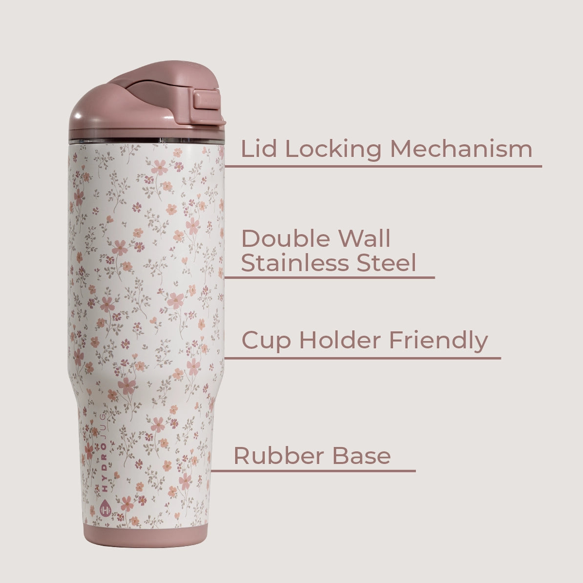 HydroJug 32oz Magnolia Ease2o