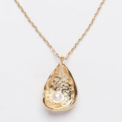 The Golden Tide Pearl Necklace