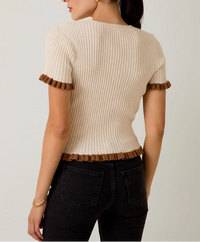 Anastasia Button Down Top
