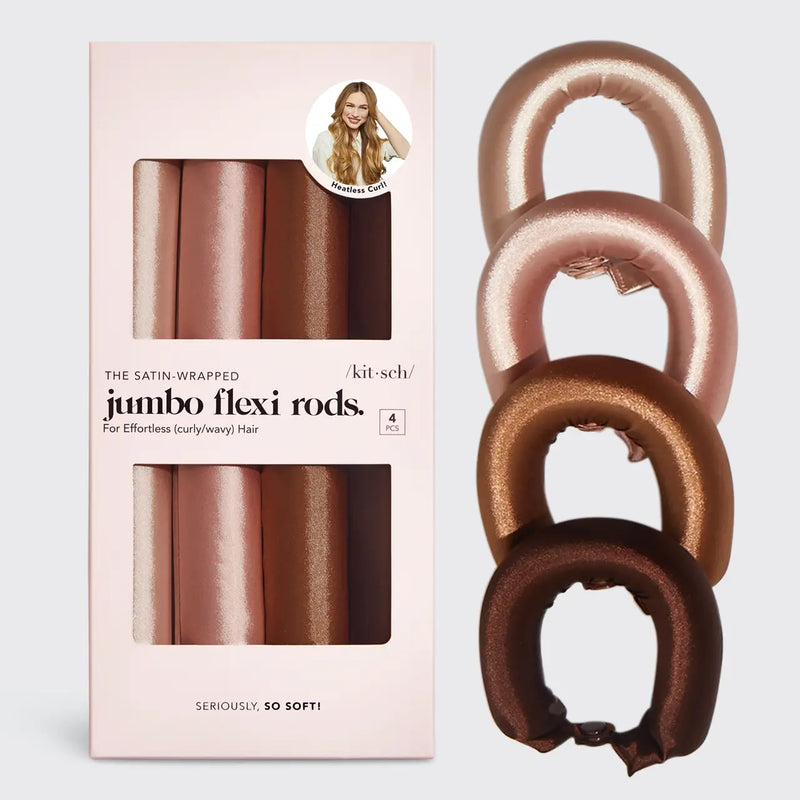 Satin Jumbo Flexi Rods 4Pk