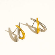 Staven Crossover Earrings