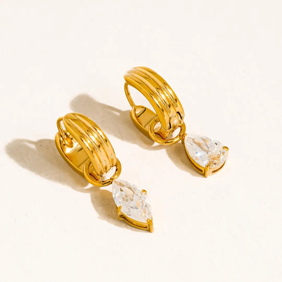 Saffron Earrings