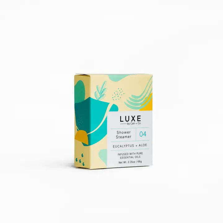 Luxe Eucalyptus + Aloe Shower Steamer Fizzy Bomb