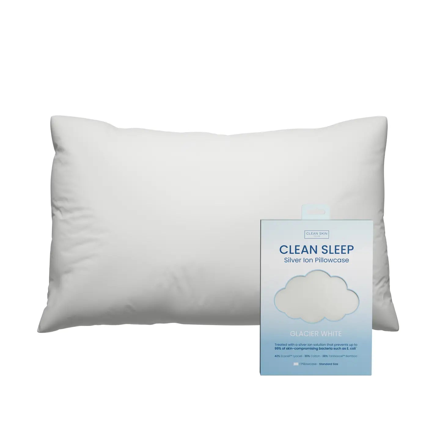 Clean Sleep Pillowcase Silver