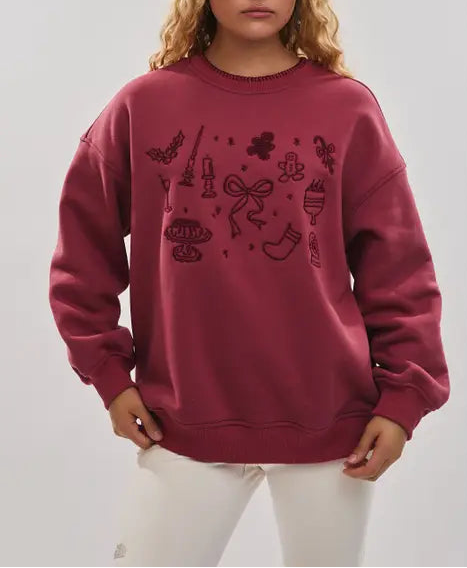 The Merry Stitch Sweatshirt