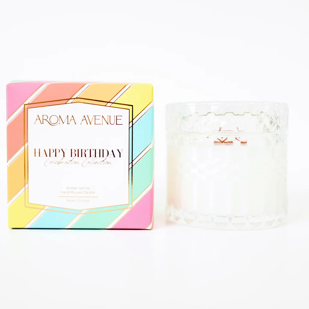 Aroma Avenue Happy Birthday 7oz Candle
