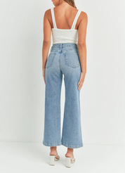 Meredith Lt Wide Leg Jeans