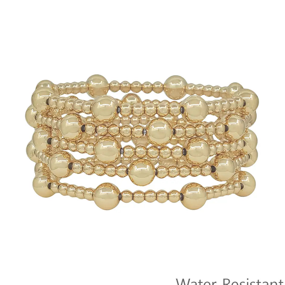 The Camille Gold Bracelet Stack