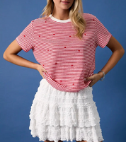 Star Stitch Stripe Tee