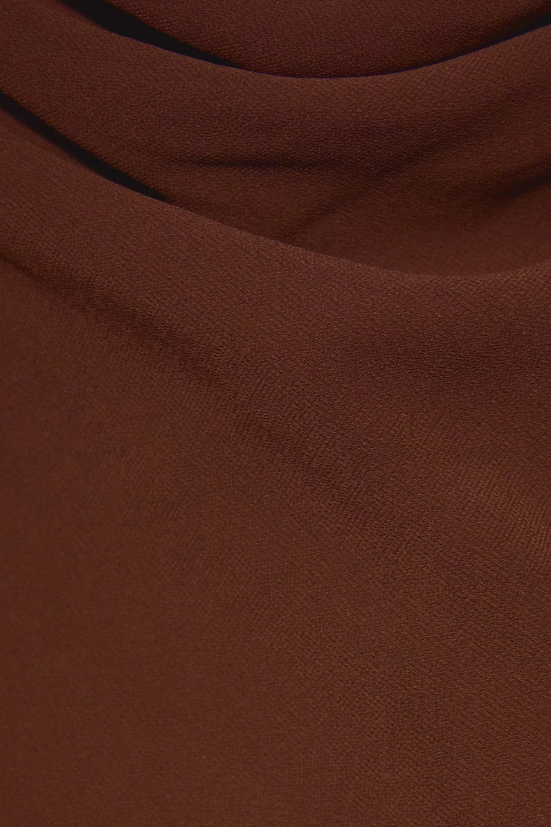 The Marlowe Midi Dress Brown