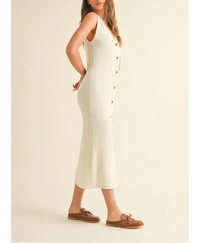Brittany Button Dress