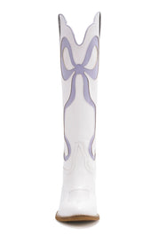 Purple Bow Tall Boot